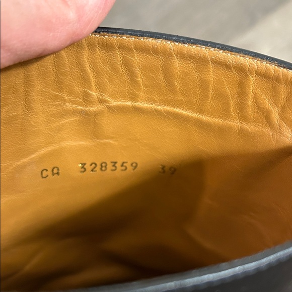 Saint Laurent Black Leather Boots - Picture 5 of 6